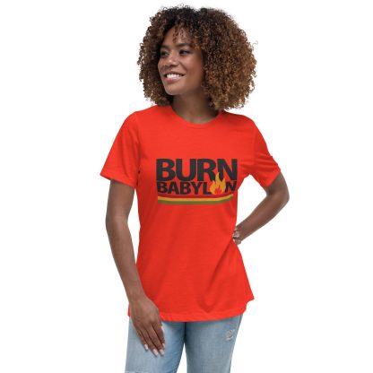 Burn Babylon Women's Relaxed T-Shirt