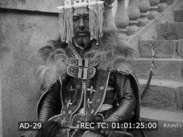 Ethiopian Warriors in Addis Ababa leading up to the coronation of Emperor Haile Selassie I, 1930