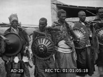 የቀዳማዊ ኃይለ ሥላሴ በዓል ንግስ ላይ ጥቅምት 23 ቀን 1923 ዓም Coronation of Emperor Haile Selassie, November 1930
