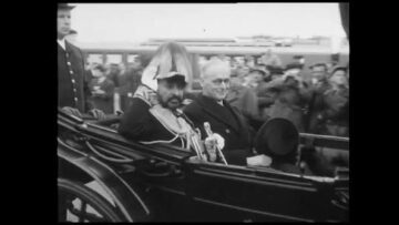 Switzerland – state visit of Emperor Haile Selassie of Ethiopia, December 1954