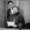 Emperor Haile Selassie sends short address thru sound cameras to world, September 4, 1935
