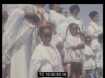 Emperor Haile Selassie of Ethiopia arrives in Sudan March 1973