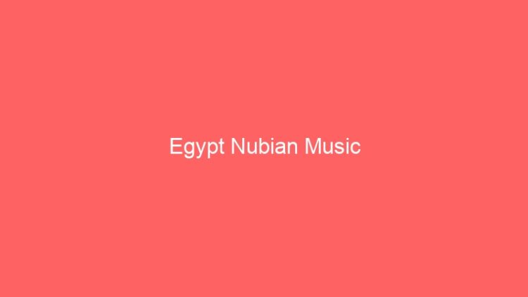 Egypt Nubian Music