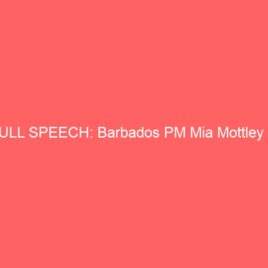 FULL SPEECH: Barbados PM Mia Mottley at Ethiopia’s $4B Grand Renaissance Dam