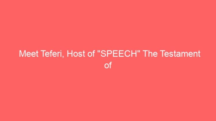 Meet Teferi, Host of “SPEECH” The Testament of H.I.M. Emperor Haile Selassie I