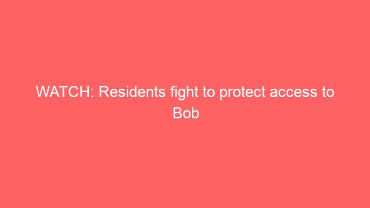 WATCH: Residents fight to protect access to Bob Marley Beach