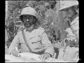አጼ-ኃይለ-ሥላሴ-በሰሜኑ-ግንባር፣-1928-ዓም-emperor-haile-s