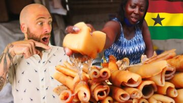 100 Hours in Accra, Ghana! Ghanaian Market and Street Food Tour!