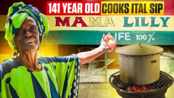141 Year Old Rasta Woman Cooks Ital Sip