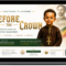Before The Crown Mockup Laptop