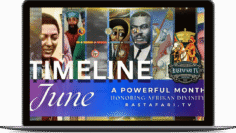 JUNE Timeline Laptop Mockup RasTafari TV This Day in History