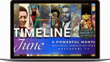 JUNE Timeline Laptop Mockup RasTafari TV This Day in History