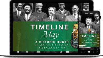 MAY Timeline Laptop Mockup RasTafari TV This Day in History