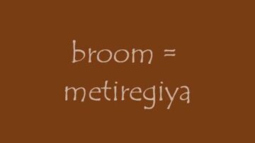 Amharic Lesson 9: At Home