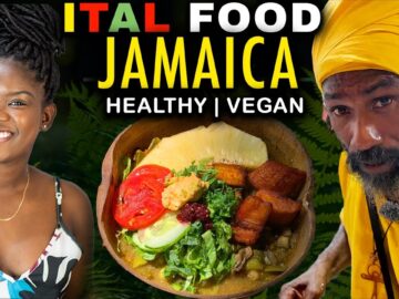 BEST JAMAICAN HEALTHY VEGAN STREET FOOD | ITAL