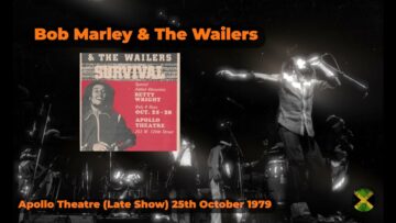 Bob Marley Live Apollo Theatre Late Show (October 25th, 1979) Full Show