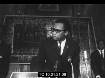 CONGO KINSHASA FOURTH AFRICAN SUMMIT MEETING OPENED BY EMPEROR HAILE SELASSIE OF ETHIOPIA; PRESIDENT
