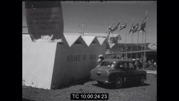 Emperor Haile Selassie inaugurates Exhibition to mark Silver Jubilee 2 November 1955