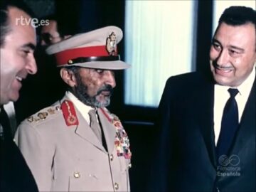 Emperor Haile Selassie State Visit to Spain March 1971
