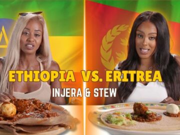 Ethiopian vs Eritrean: We Try Each Others Injera & Stew | Taste Wars