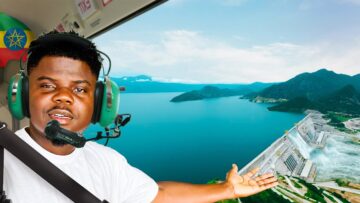 Flying On Top Of Africa’s Biggest Dam Funded By Ethiopians 🇪🇹