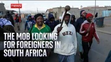 Foreigners forced to flee as mob violence grips South African townships
