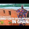 How Rammed Earth Homes Are Being Built in Ghana & Training Youth in Asebu
