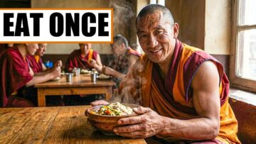 How Tibetan Monks Build Muscle After 50 Eating Once a Day