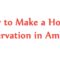 How to Make a Hotel Reservation in Amharic