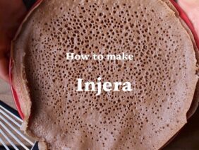 How to Make Ethiopian Injera- Ferment Teff Flour