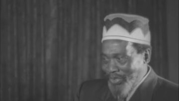 Jomo Kenyatta visits Emperor Haile Selassie 1961