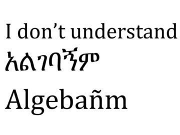 Key Phrases to Learn in Amharic…Language for Travelers