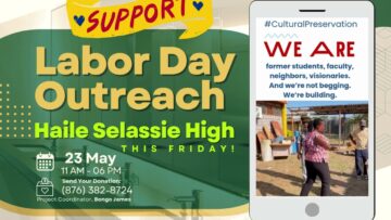 Labour Day Outreach: Haile Selassie High School, Friday, May 23, 2025