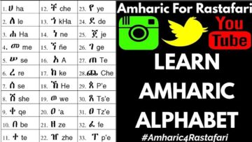Learn Amharic Now!!! The Basic 33 Degree – The Language of RasTafari