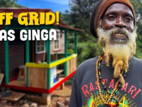 Living Off Grid, Rasta Style! @rasginga House Tour 🇬🇩