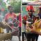Mike Tyson Enjoys A Smoke With Rastafarian Elder in Antigua