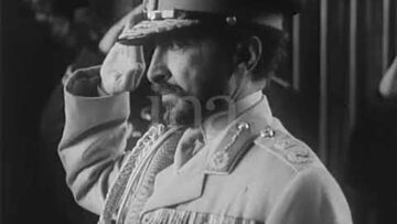 Official Visit of Emperor Haile Selassie in Yugoslavia 1954