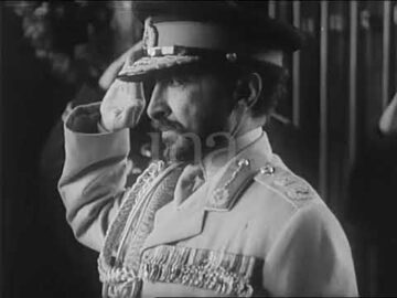 Official Visit of Emperor Haile Selassie in Yugoslavia 1954