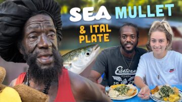Rasta Mokkos Steamed Sea Mullet & Ital Yam…BIG FOOD!