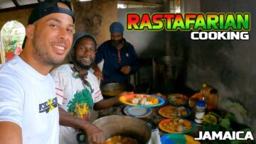 RASTAFARIAN COOKING ITAL / VEGAN FOOD WITH DREW BINSKY IN THE BLUE MOUNTIANS!!!(JAMAICAN FOOD)