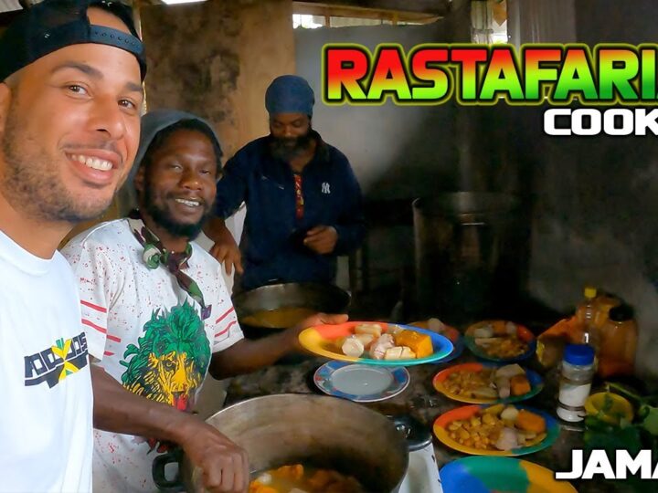 RASTAFARIAN COOKING ITAL / VEGAN FOOD WITH DREW BINSKY IN THE BLUE MOUNTIANS!!!(JAMAICAN FOOD)