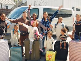 Surviving 48 HR Flight to AFRICA in FIRST CLASS with 8 KIDS 🇺🇬