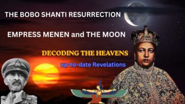 The Bobo Shanti Resurrection meets Empress Menen and the Moon. #ethiopianhistory #astronomy