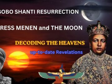 The Bobo Shanti Resurrection meets Empress Menen and the Moon. #ethiopianhistory #astronomy