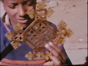 The Cross Artform of Ethiopia Filmed between 1971 1974 Copyright Jim Potts