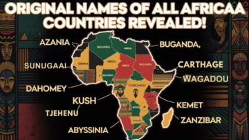 The Names They Erased: What African Countries Were Called Before Colonization — And What They Meant