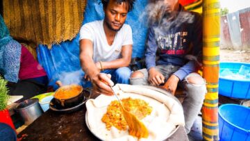 The Ultimate ETHIOPIAN FOOD TOUR – Street Food and Restaurants in Addis Ababa, Ethiopia!