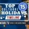Top 15 Cultural Holidays Around The World | RasTafari.TV