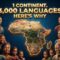 Why Africa Has More Languages Than the Rest of the World Combined