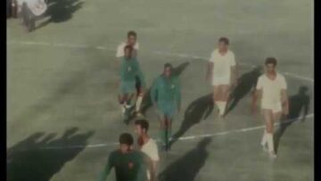 Zambia Vs Ethiopia World Cup soccer prelim round 15th April 1973